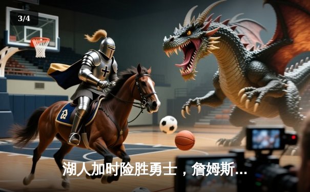 湖人加时险胜勇士，詹姆斯50分三双创历史纪录 - 3